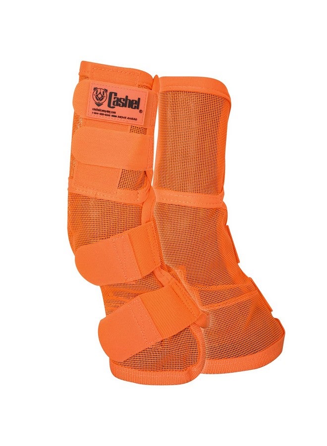 كاشيل حذاء كاشيل كروسيدر لحماية أرجل الحصان فلاي بوت ٣، برتقالي، دافئ الدم، (CASC-LG3) - Image 1