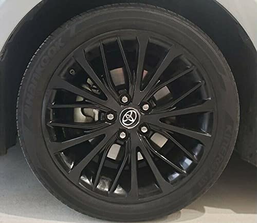 SlickMod Chrome Delete Blackout Vinyl Overlay for 2018-2020 Toyota Camry SE 18 inches Sport Wheel Rims (Gloss Black) - Image 2