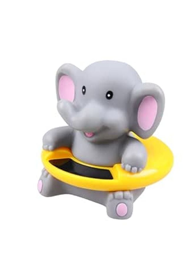 Electronic Bath Thermometer for Pool and Tub Accurate Water Temperature Reading Fun Elephant Toy Random Color - Image 1