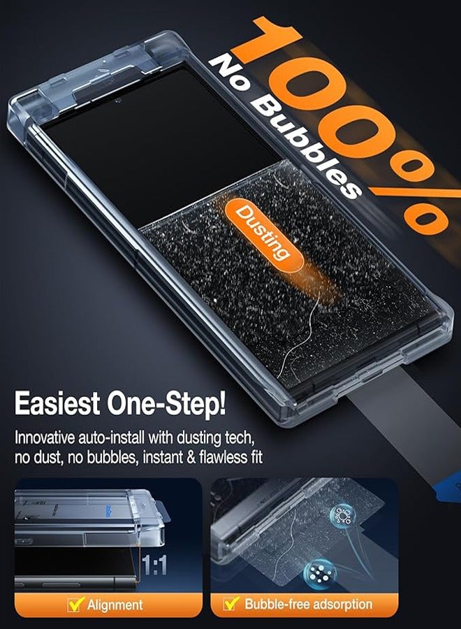 UNBREAK TOP 9H+ Samsung Galaxy S24 Ultra Screen Protector 【Grade Shatterproof  Longest Durable】 Screen Protector S24 Ultra Tempered Glass  【100% Fingerprint Unlock】 - Image 2