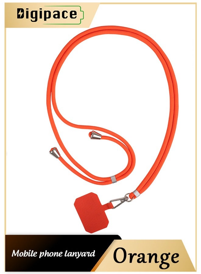 Digipace Phone Lanyard, Universal Crossbody Cell Phone Lanyards, Multifunctional Nylon Patch Adjustable Shoulder Neck Strap Compatible with Most Smartphones - Image 1