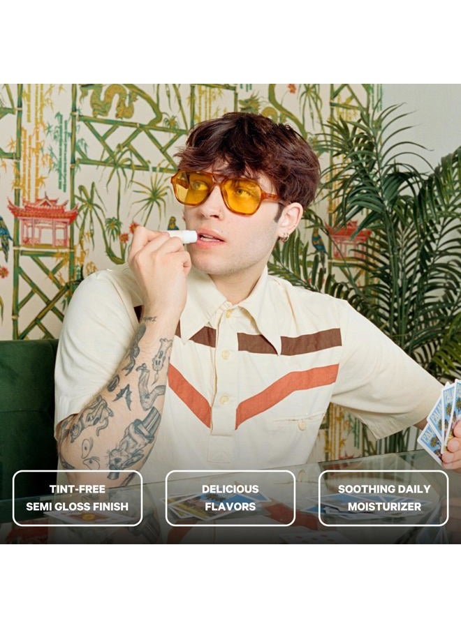 Space Camp Wellness Jumbo Lip Balm - Sweet Vanilla Organic Flavored Balm (2 Pack) - Image 5