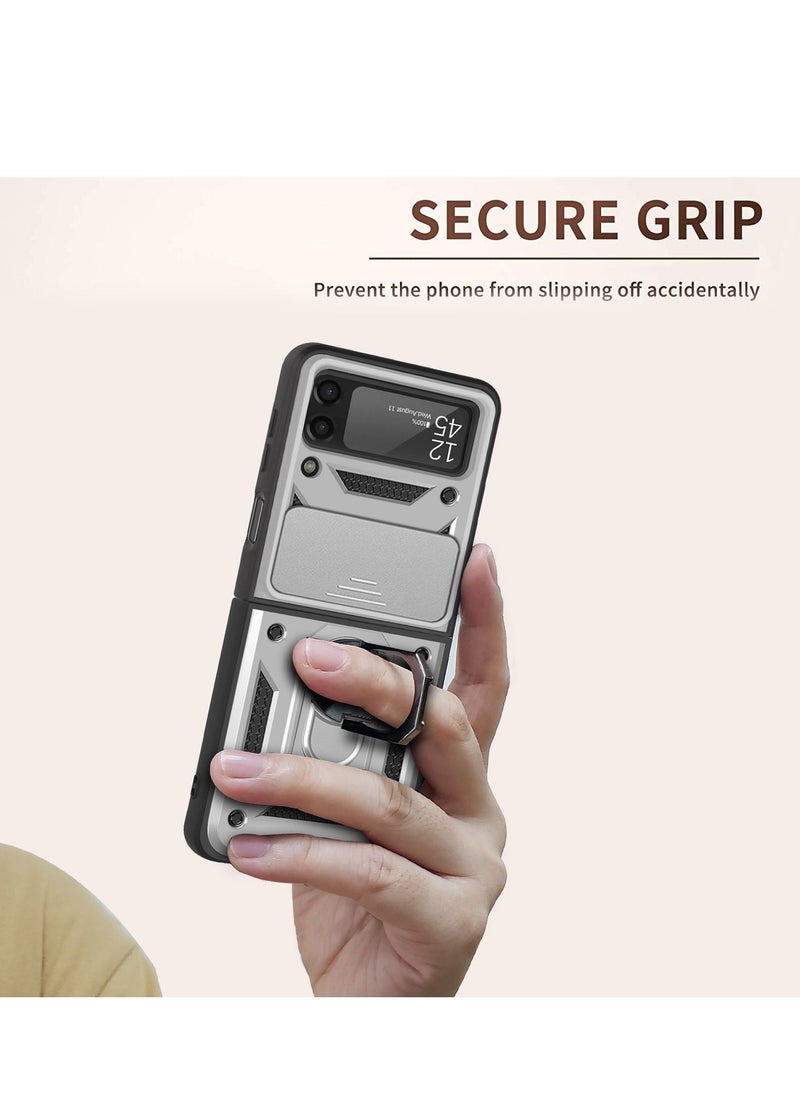 Back Cover Phone Protect Case For Samsung Galaxy Z Flip 3 5G  - Image 3