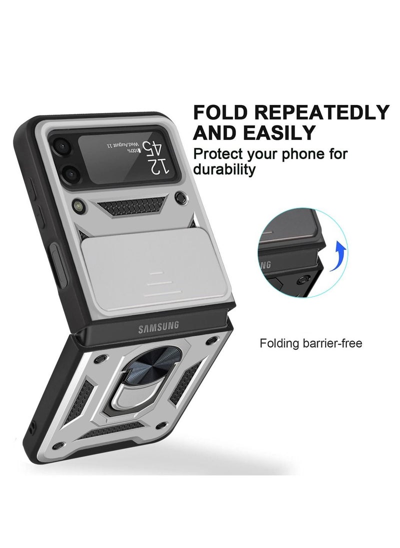 Back Cover Phone Protect Case For Samsung Galaxy Z Flip 3 5G  - Image 4