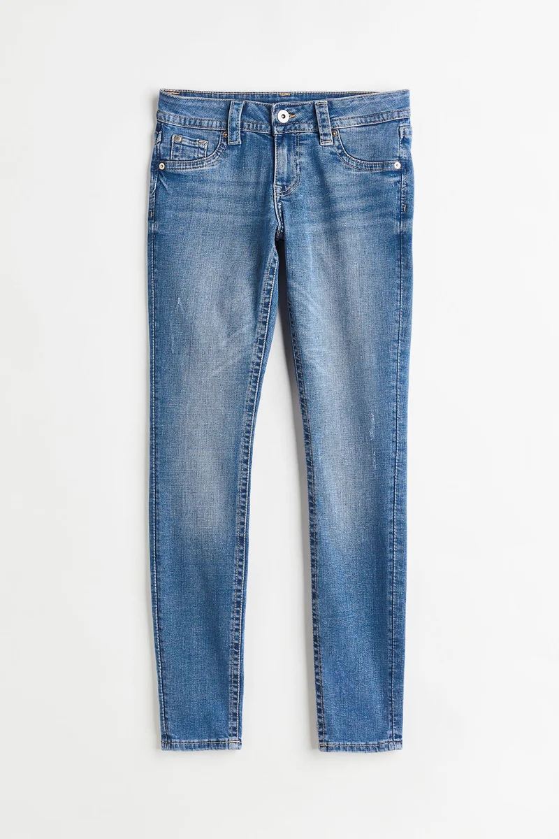 اتش اند ام جينز بقصّة سكيني وخصر منخفض