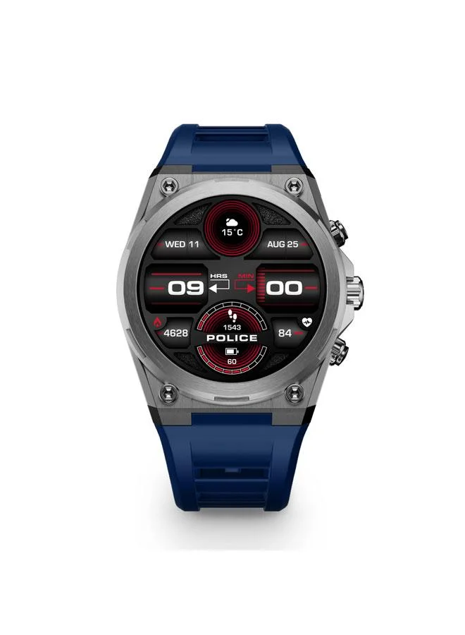 POLICE My Avatar 2 Interchangeable Strap, AMOLED, Dual Time, 5ATM, GPS Smartwatch