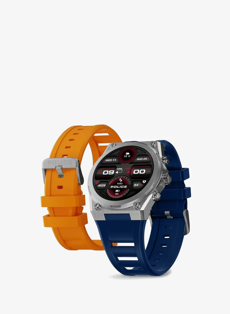 بوليس My Avatar 2 Interchangeable Strap, AMOLED, Dual Time, 5ATM, GPS Smartwatch