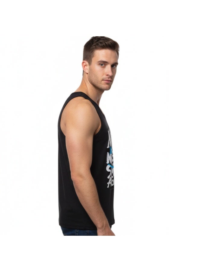 Caesar Men's sleeveless t-shirt with a print on the chest - Image 2
