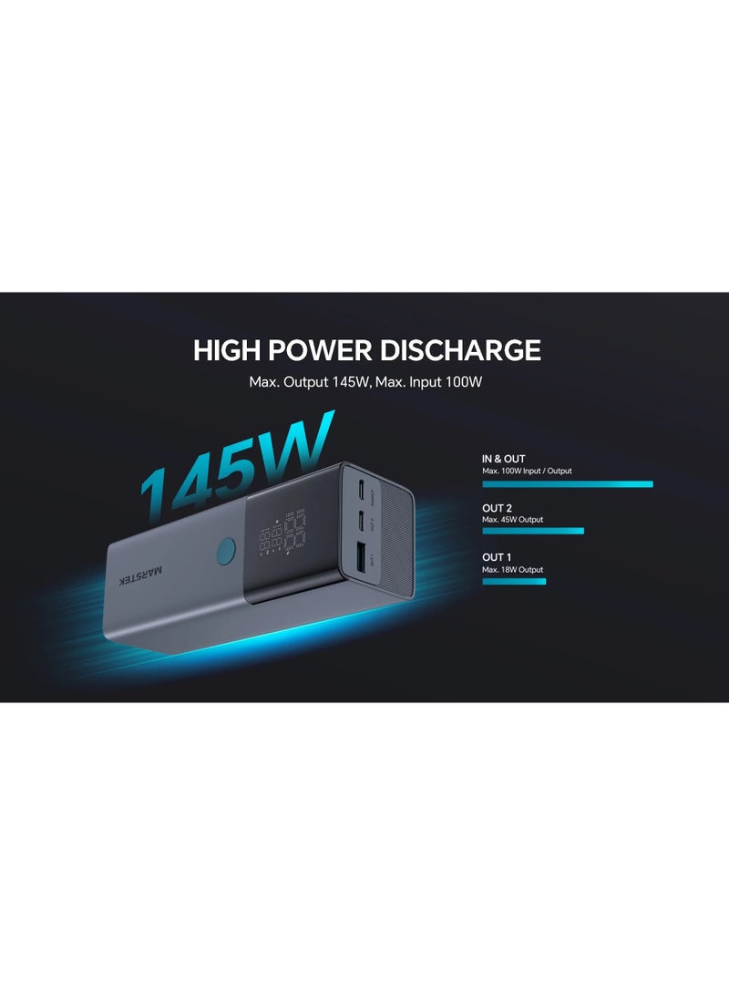 MARSTEK P288D Power Bank, 25,000mAh, 145W PD Fast Charging - Image 3
