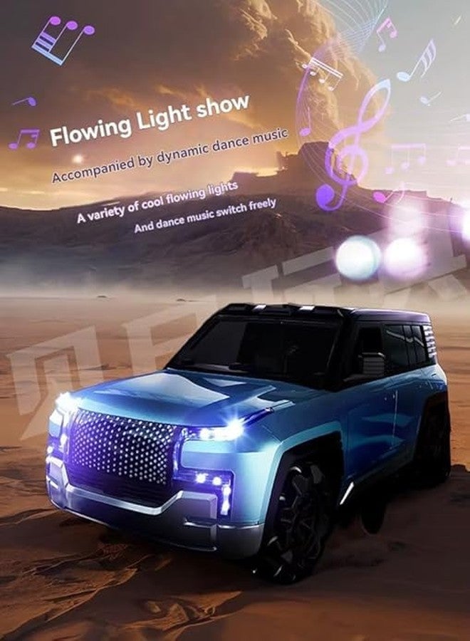 Wonder Digital 1:12 Scale Rechargeable Moka EV U8 Remote Control Drift Car with EV Power Charge Station | Auto Park, Light & Music for Kids. - Image 4