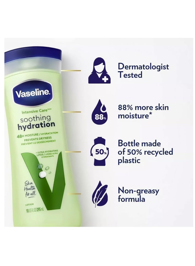 Vaseline Intensive Care Aloe Soothe Body Lotion 400ml - Image 2