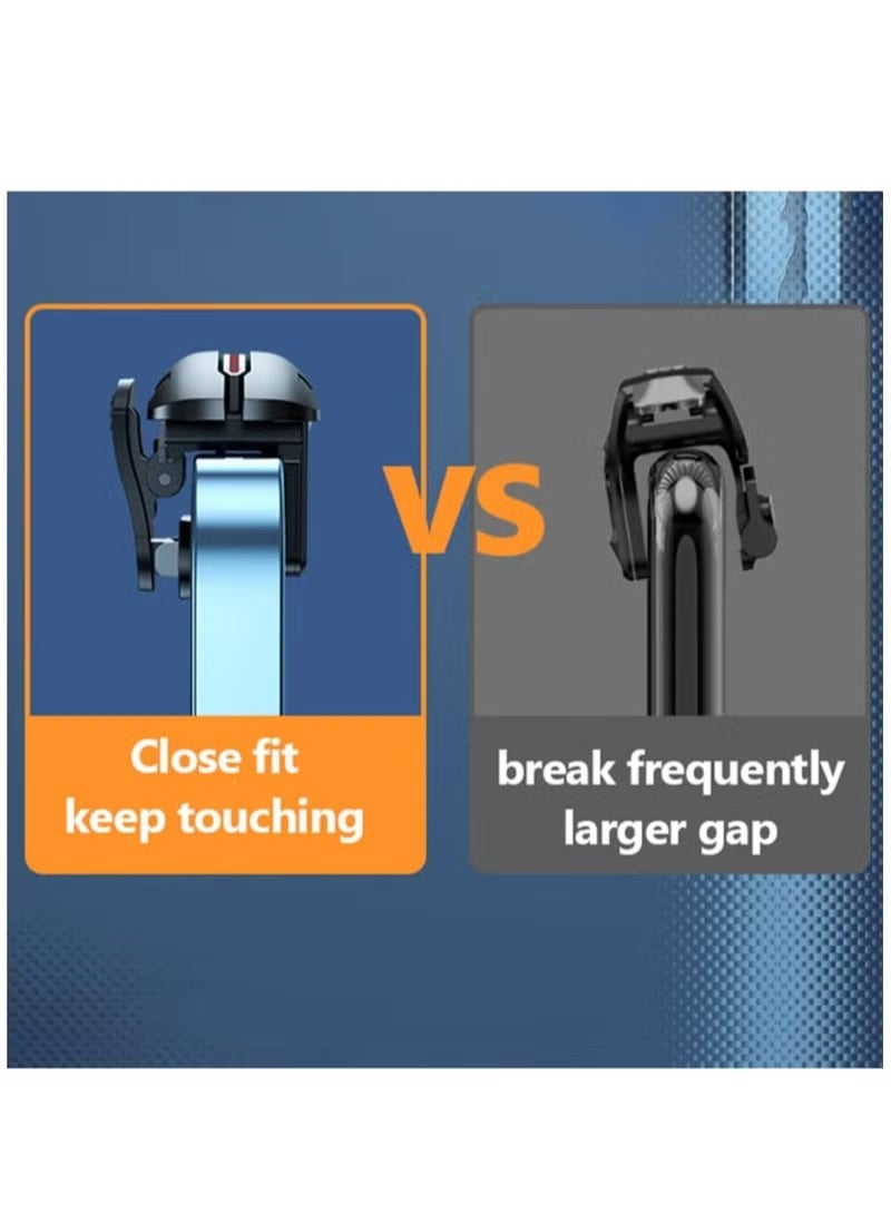 Professional 6 Fingers Game Trigger Mobile Controller with 4 Metal ons Non-slip Design Precise Movement New Experience - Image 5