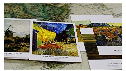 Light up in the Dark Van Gogh Postcards. 30 Various Van Gogh Artworks, 4x6 Inch - Image 4