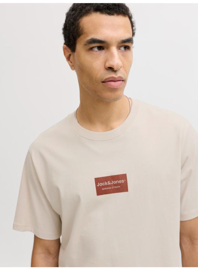 JACK & JONES Relaxed Fit Crew Neck Short sleeve t-shirt - Image 3