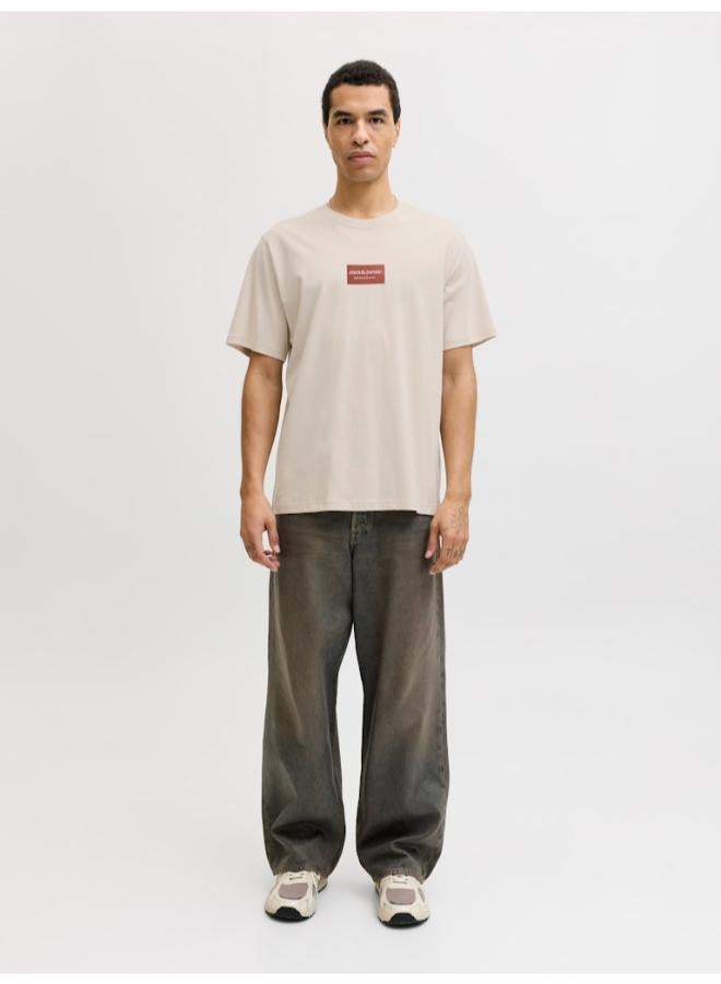 JACK & JONES Relaxed Fit Crew Neck Short sleeve t-shirt - Image 4