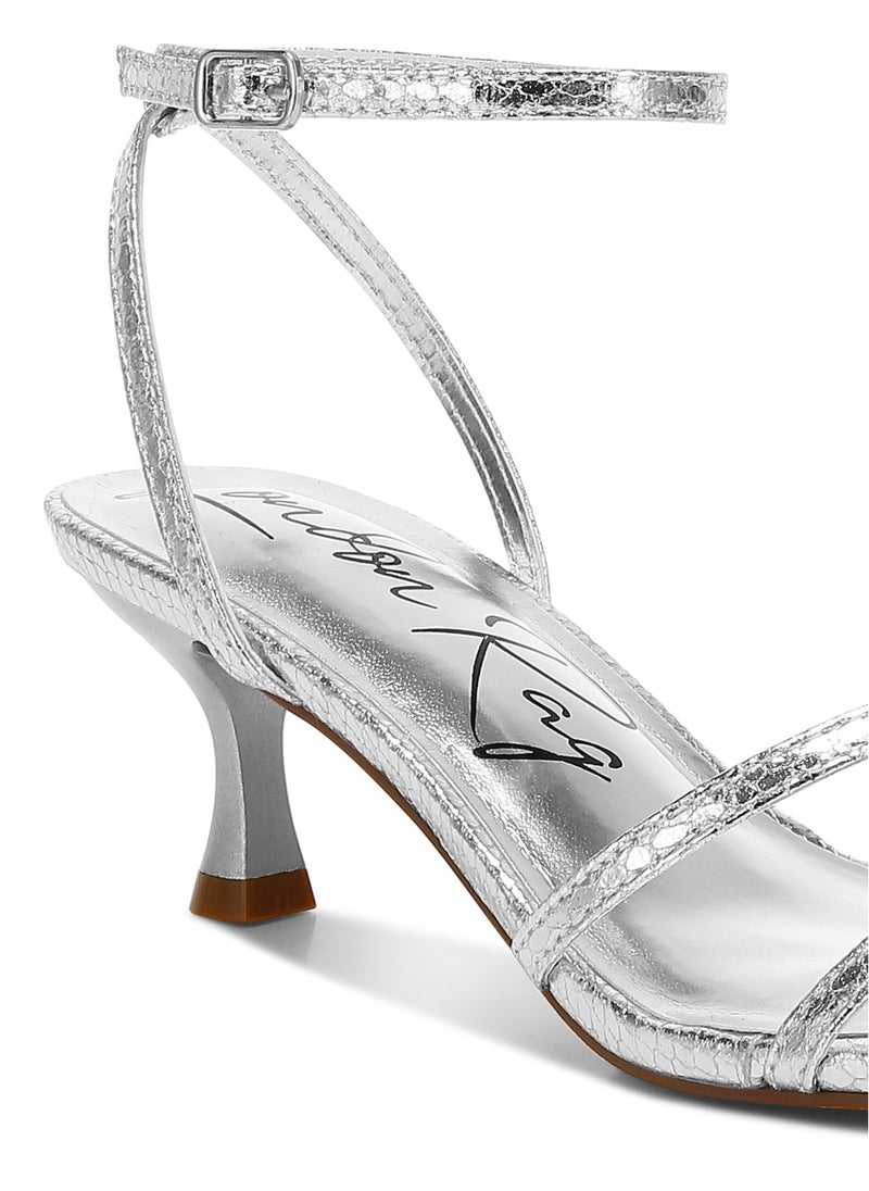 Faux Leather Strappy Sandals in Silver - pzsku/Z6676E60C62D791F3458BZ/45/_/1740376576/576c0118-6801-4b26-a749-a79303ef9c57