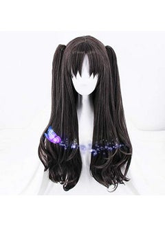magic acgn Long Wave Color Mixing Rin Tohsaka Fatestay Night Lolita Cosplay Wig Halloween Wig  - Image 3
