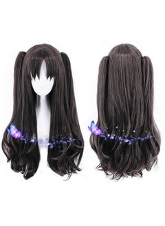 magic acgn Long Wave Color Mixing Rin Tohsaka Fatestay Night Lolita Cosplay Wig Halloween Wig  - Image 4