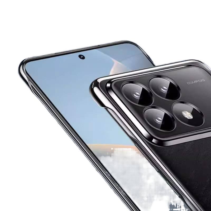 BB غطاء واقي بPC لـ Redmi Note 13 Pro مع مقاوم للصدمات وحماية من السقوط مع مقاوم للصدمات مع تصميم بدون إطار مع مقاوم للخدش باللون أخضر باللون الأخضر باللون الأحمر - Image 5