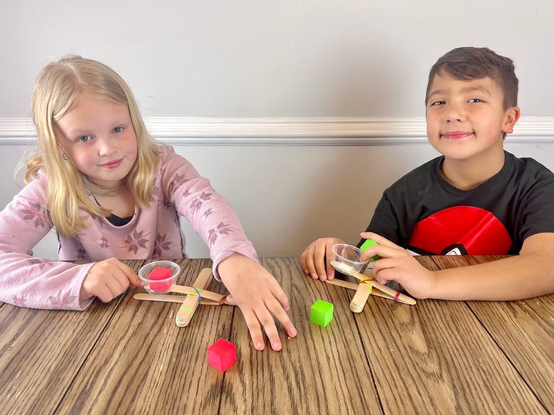 STEM Inventions Catapults Kit – Supplies to Build 30 Mini Toy Catapults - Complete Bulk STEM Project Kit for Kids and Classrooms - Image 5