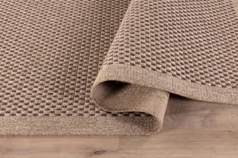 CAMILSON Easy Jute Rug 5x7, Indoor Outdoor Natural Color Fiber Area Rugs for Living Room Patio and Kitchen Rug, Sisal Boho Woven Design, Easy-Cleaning, Washable Outside Carpet Alfombras (5 x 7) - Image 3