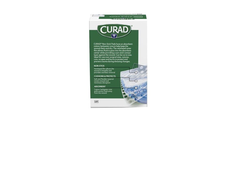 Curad Non-Stick Pads, 2 X 3 Inch(5.1 x 7.6 cm), 20 Count - Image 4