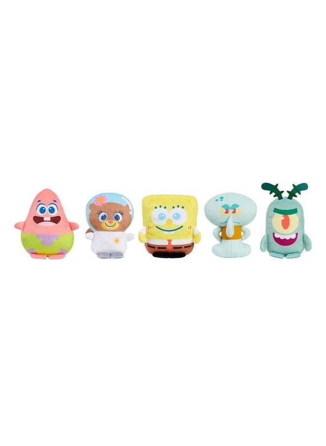 Spongebob Squarepants - ألعاب أطفال محشوة على شكل سنجاب رملي صغير مقاس 7 بوصات، مناسبة للأعمار من 3 سنوات فما فوق، حشوات سلة وهدايا صغيرة من Just Play - Image 1