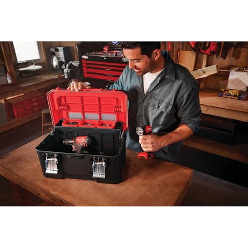 CRAFTSMAN Tool Box, Tool Storage, Lockable, Red/Black, 20 Inch (CMST20320L) - Image 3