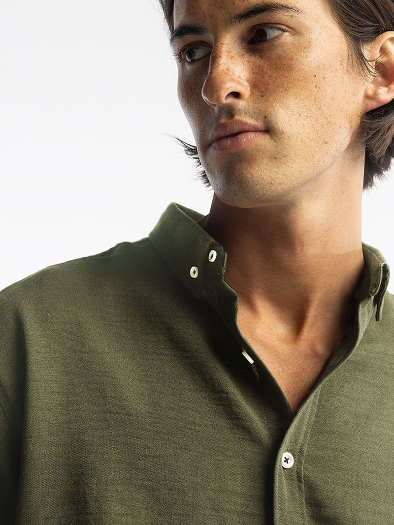 GIESTO Oversized Button-Up Long Sleeve Shirt - Image 1
