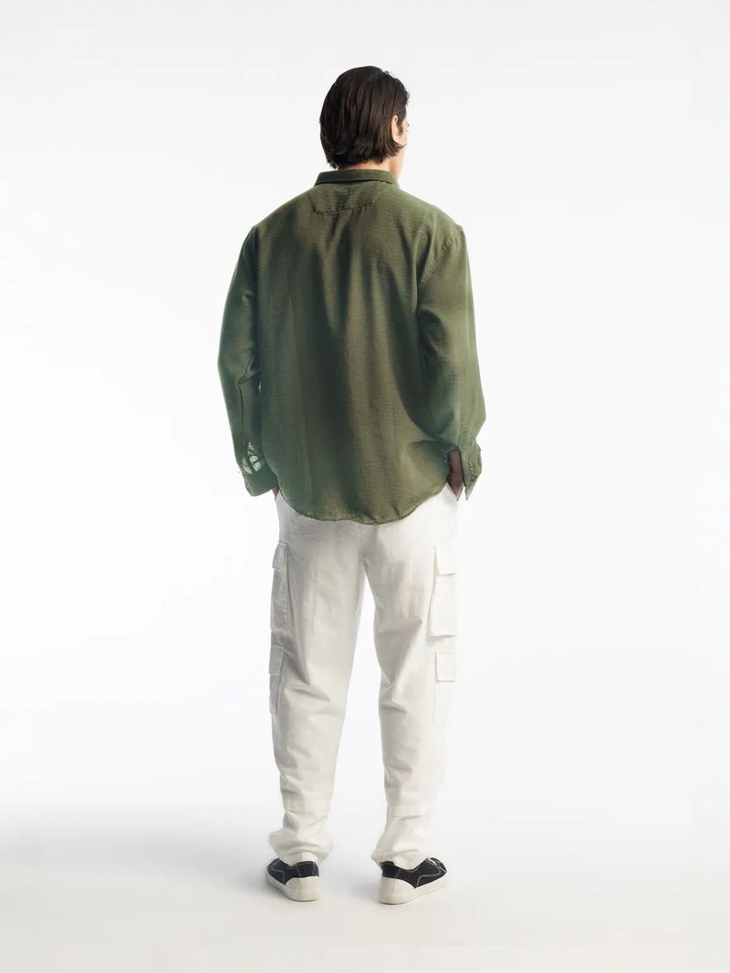 GIESTO Oversized Button-Up Long Sleeve Shirt - Image 4