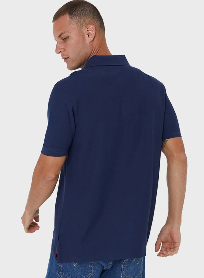 bhpoloclub Embroidered Logo Polo