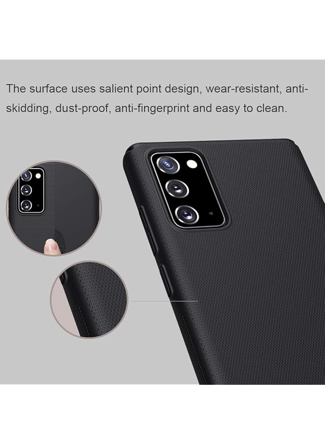 Nillkin Samsung Galaxy Note 20 Note 20 5G Case Cover Original Super Frosted Shield Matte Cover Case For Samsung Galaxy Note 20 Note 20 5G By Nice.Store.Uae Peacock Blue - Image 5