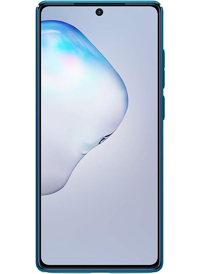 Nillkin Samsung Galaxy Note 20 Note 20 5G Case Cover Original Super Frosted Shield Matte Cover Case For Samsung Galaxy Note 20 Note 20 5G By Nice.Store.Uae Peacock Blue - Image 2