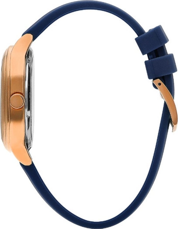 لي كوبر ساعة يد رجالية بسوار سيليكون بعقارب . - * مم - Image 2