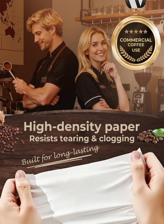 VitaFlow Tool 50766.0001 Filter Paper Roll Fit for Bunn Sure Immersion Coffee Brewer, 9" * 9" * 8", White, High Density for Precise Filtration & Clear Coffee, Ideal for Bunn-O-Matic Commercial Brewer, 1 PACK - Image 4
