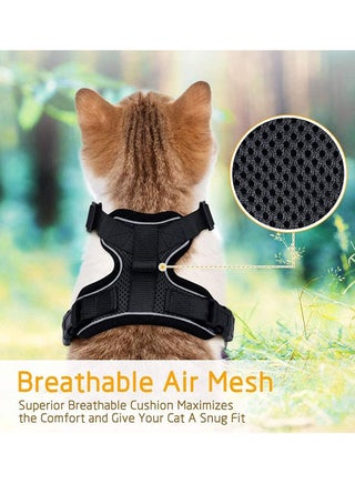 Adjustable Breathable Chest Harness Pet Leash - view 3