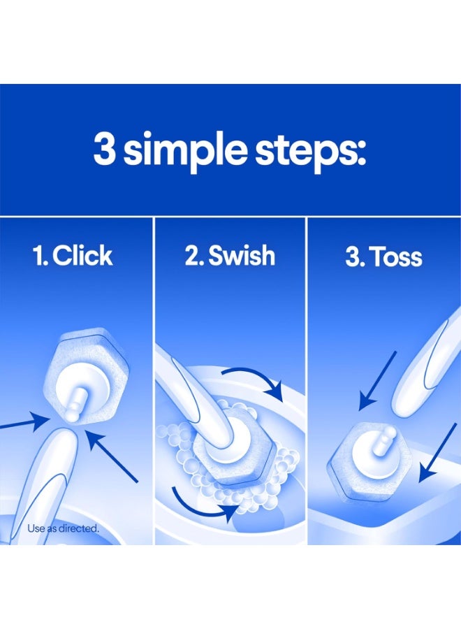 Clorox ToiletWand Disposable Toilet Cleaning System - Toilet Wand, Storage Caddy and 6 Disinfecting Toilet Wand Refill Heads - Image 5