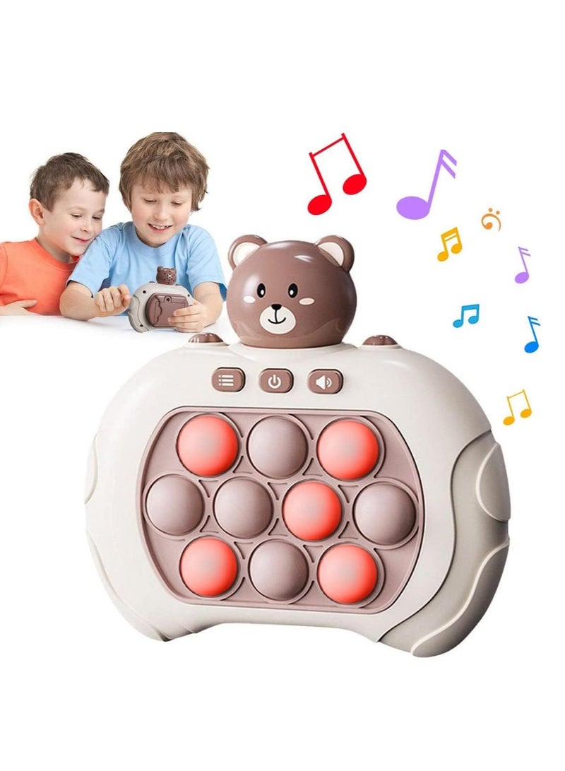 Handheld Game for Kids ，Puzzle Pop Light Up Game Fidget Travel Games  - Image 1