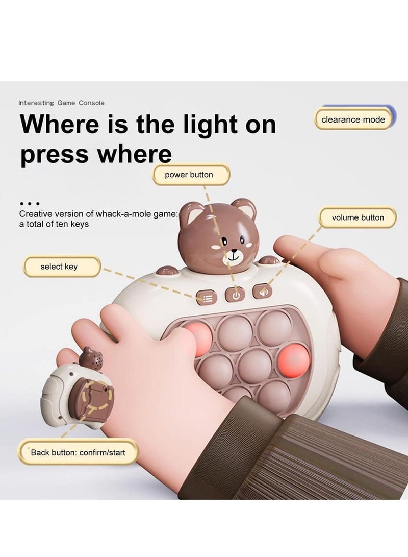 Handheld Game for Kids ，Puzzle Pop Light Up Game Fidget Travel Games  - Image 3