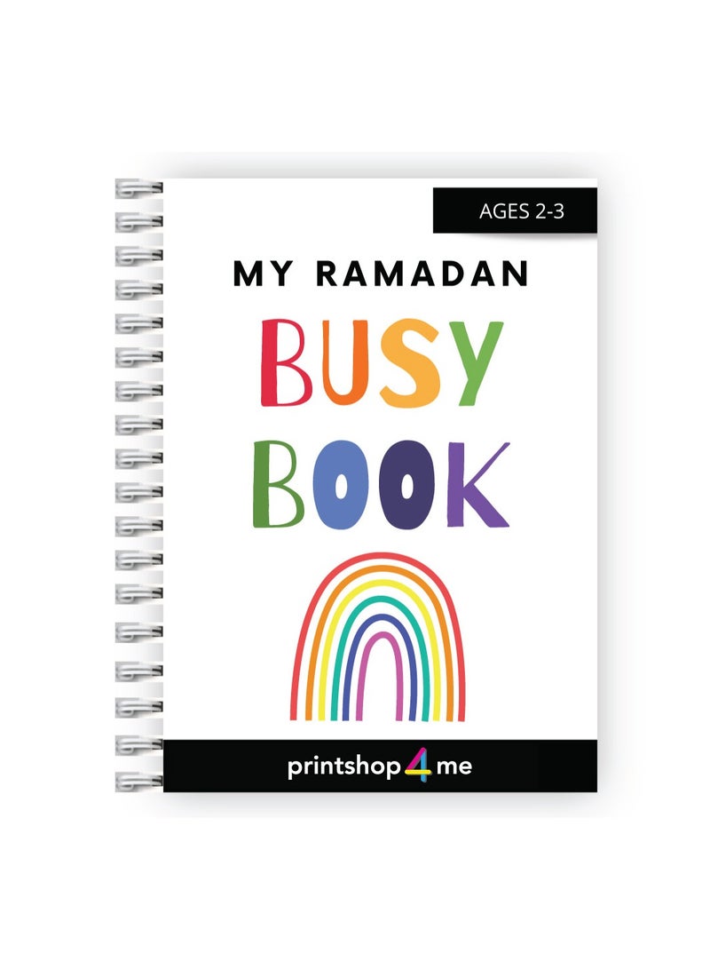 Generic My Ramadan Busy BOOK For Kids 30 Pages Of Activities|,Children Craft,Teaching The Fundamentals Of Ramadan Muslim,Kids,Islam,Eid  - Image 1