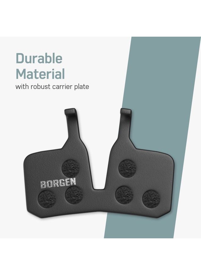 Borgen 2 Pairs Bike Brake Pads, Bicycle Brake Pads Compatible with Magura 9 P Bicycle Brakes Pads Suitable for MT5, MT7 - Image 3