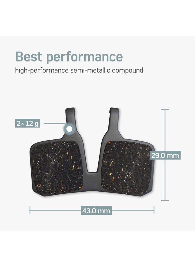 Borgen 2 Pairs Bike Brake Pads, Bicycle Brake Pads Compatible with Magura 9 P Bicycle Brakes Pads Suitable for MT5, MT7 - Image 4
