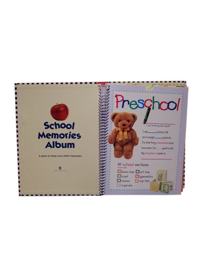 New Seasons Deluxe School Memories Keepsake Photo Album Scrapbook from Preschool Through 12th Grade - Image 3