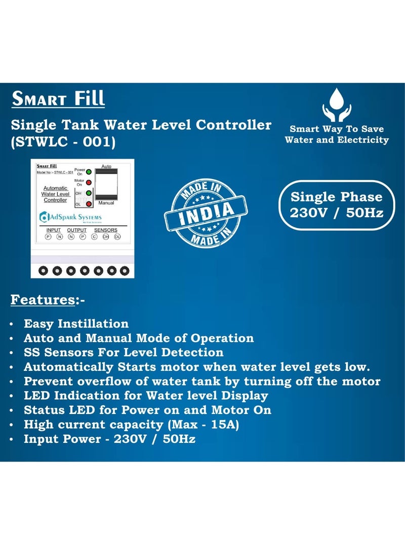 AdSpark Systems Single Tank Water Level Controller  - Image 2