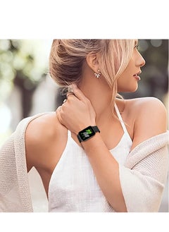 Generic Mesh Metal Watch Bands Compatible with Samsung Galaxy Fit 3 Band Stainless Steel Band for Samsung Galaxy Fit 3 SM-R390 Women Men  - Image 5