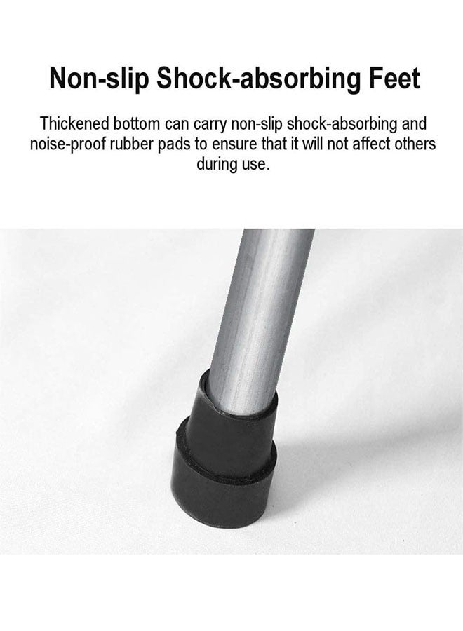 إن كي أكس ترامبولين صغير داخلي مع شبكة حماية متينة لبساط القفز وقضيب إسفنجي - Image 5