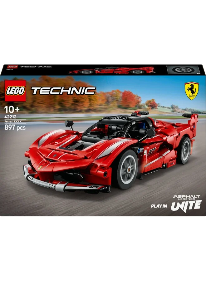 LEGO Technic Ferrari FXX K 42212 (897) Pieces