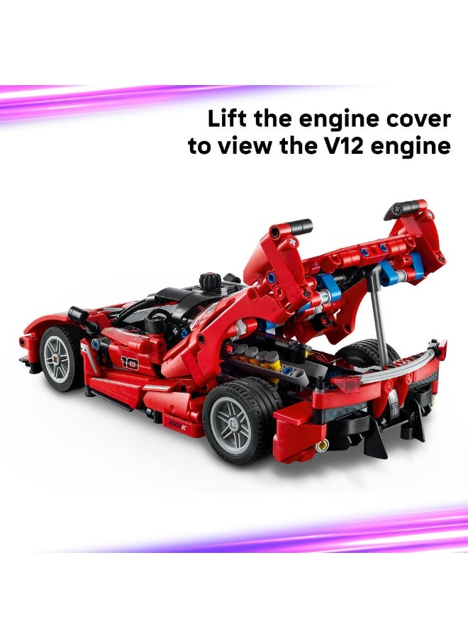 LEGO Technic Ferrari FXX K Model Race Car Toy for Kids 42212 (Age 10+, 897 Pieces) - Image 4