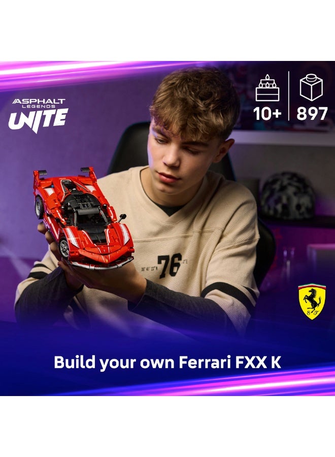 LEGO Technic Ferrari FXX K Model Race Car Toy for Kids 42212 (Age 10+, 897 Pieces) - Image 3