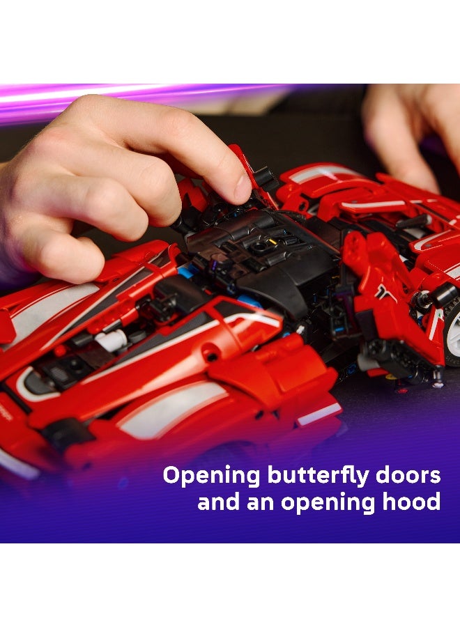 LEGO Technic Ferrari FXX K Model Race Car Toy for Kids 42212 (Age 10+, 897 Pieces) - Image 4